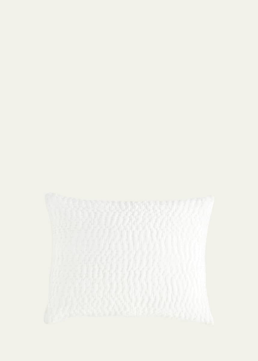 Callisto Home Pickstitch Velvet Decorative Pillow