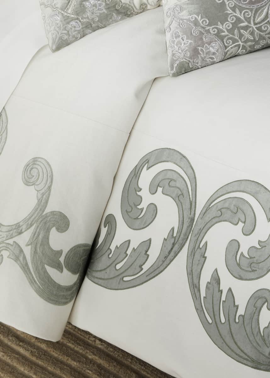 Callisto Home Tilburg Scroll Duvet, King