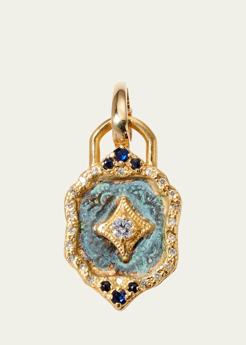 Armenta Sueno Artifact Shield Pendant
