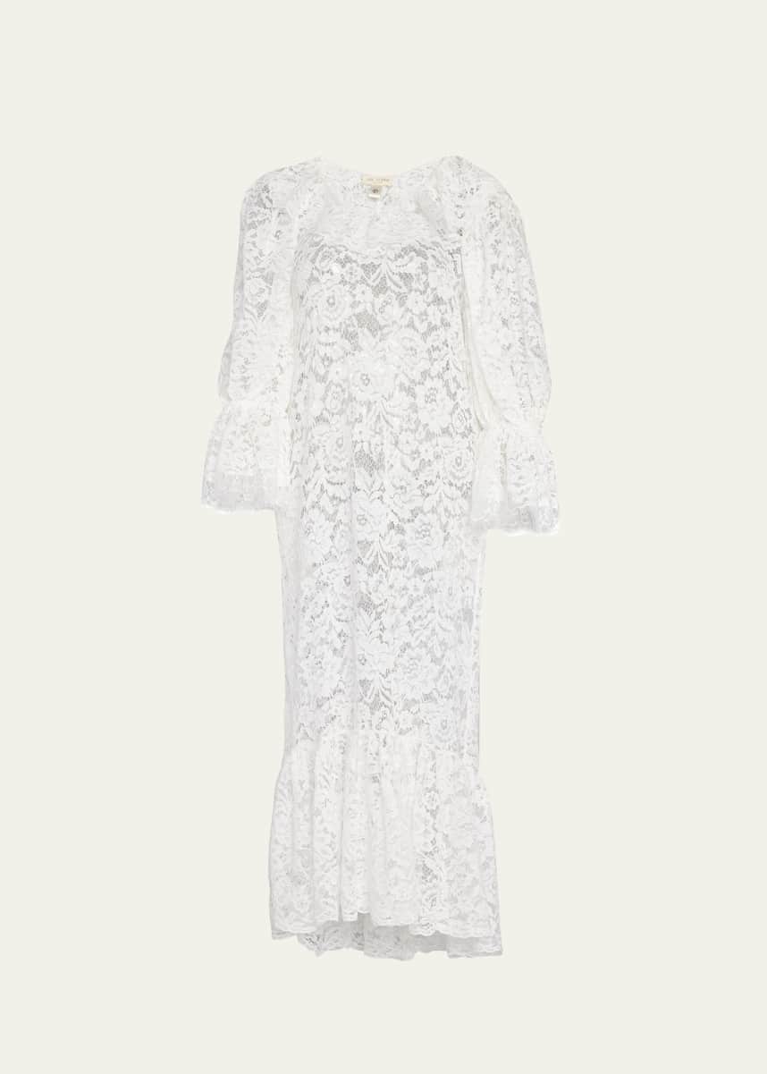 Une Femme Avonlea Ruffled Lace Dress