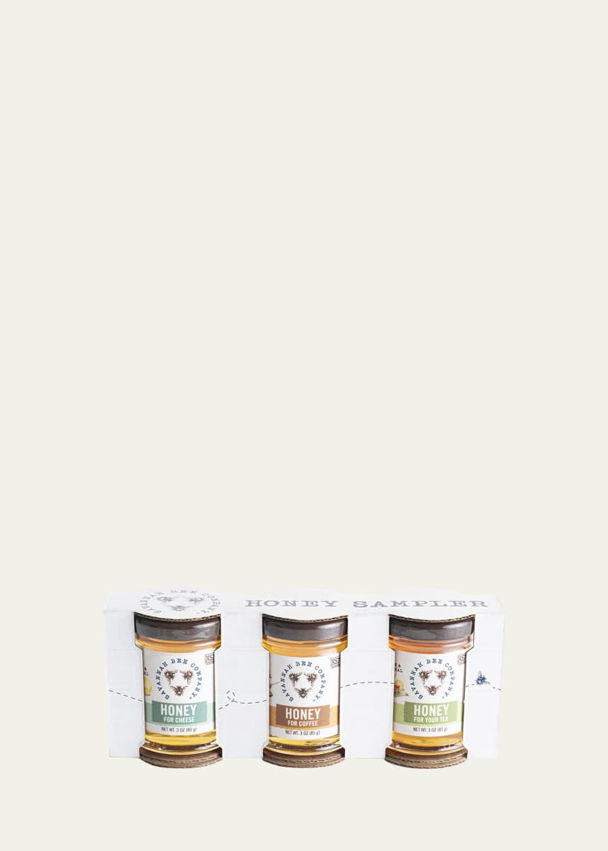 Savannah Bee Company Everyday Honey Sampler, 3 x 3 oz.