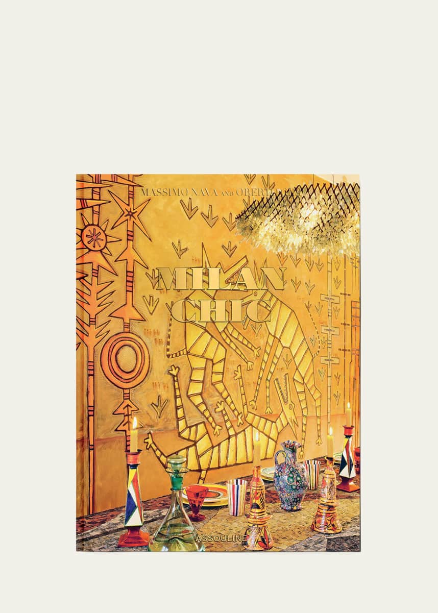 Assouline "Milan Chic" Book by Massimo Nava & Oberto Gili