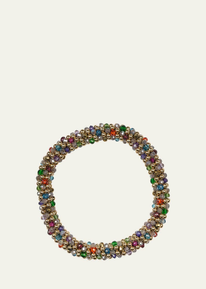 Meredith Frederick 14K Yellow Gold and Mixed Gemstone Bead Bracelet