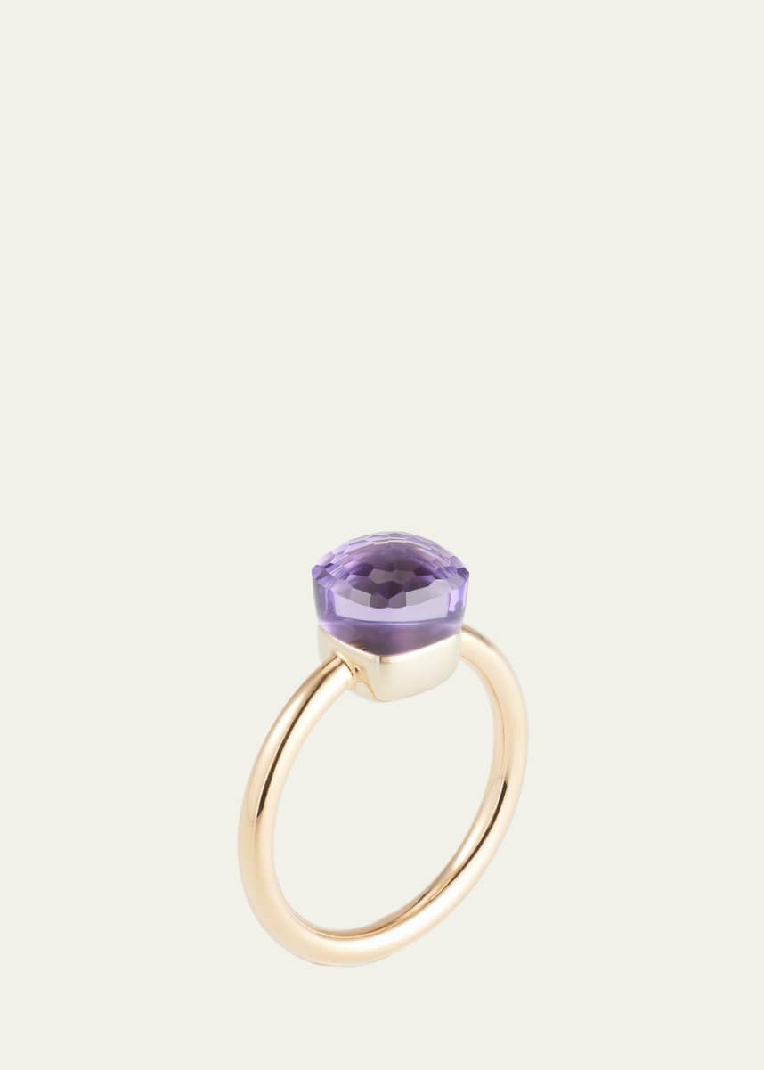 Pomellato 18K Rose Gold Nudo Petit Amethyst Ring