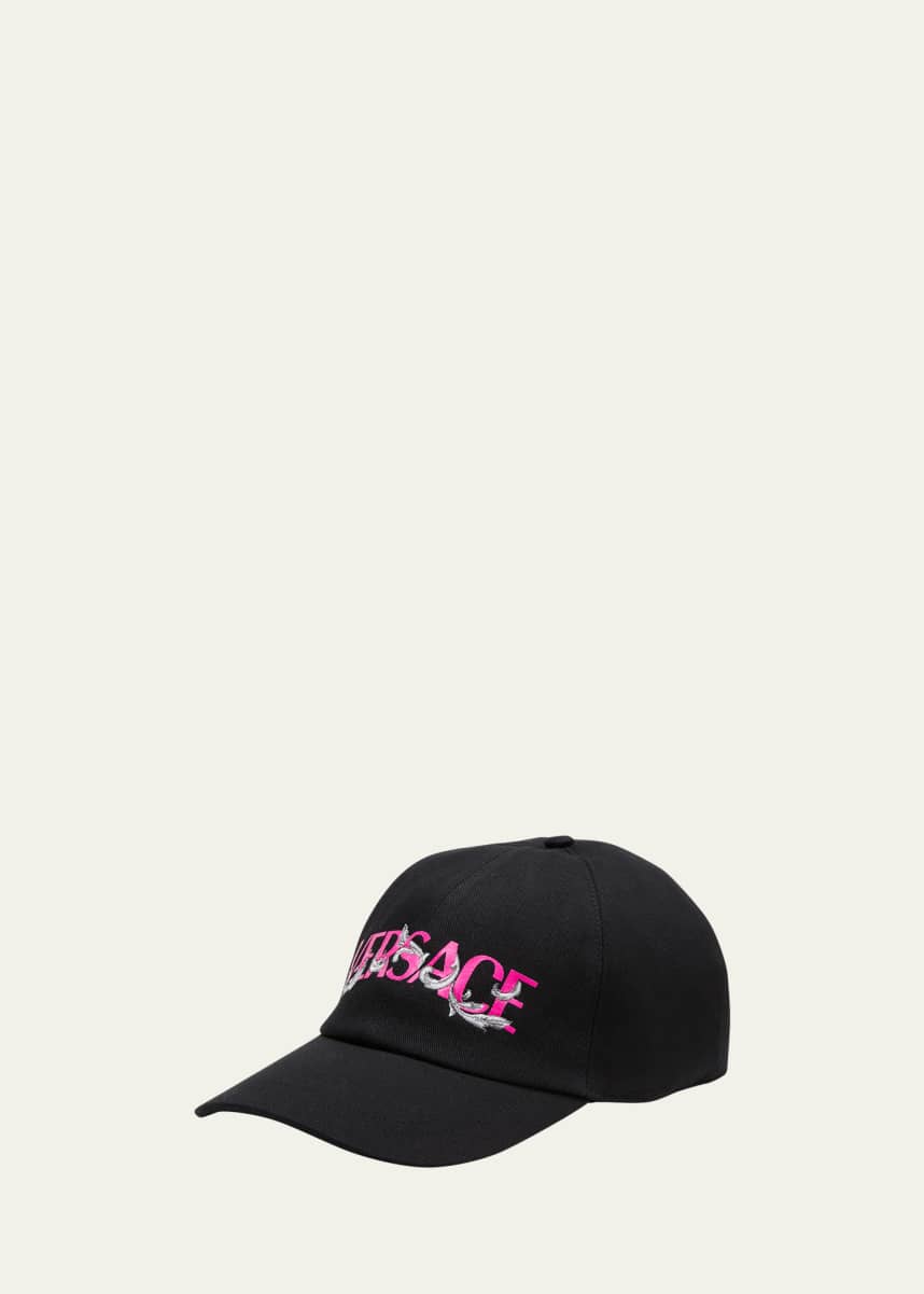 Versace Logo Barocco Baseball Cap