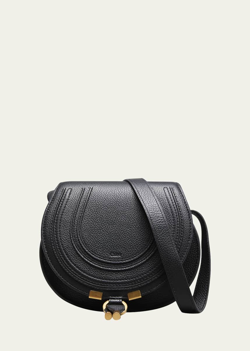 Chloe Marcie Small Crossbody Bag in Grained Leather