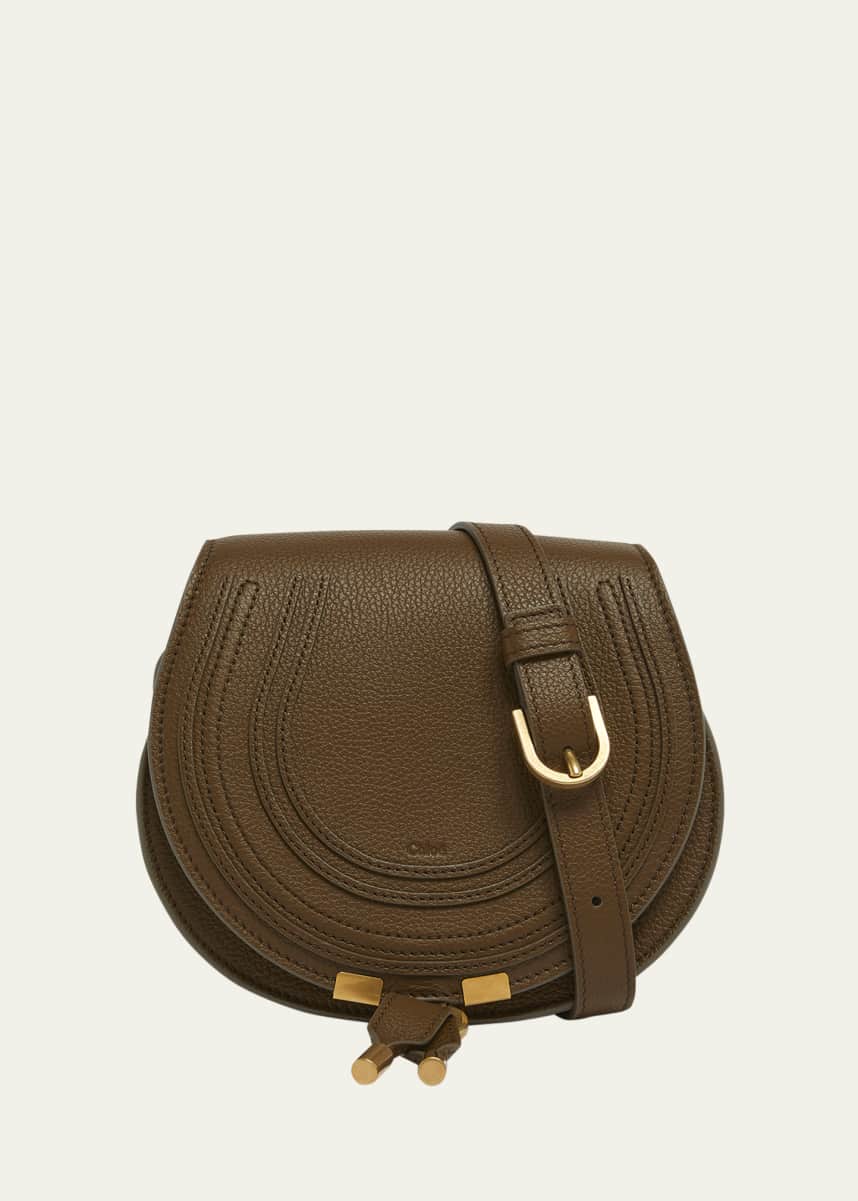 Chloe Marcie Small Crossbody Bag in Grained Calfskin