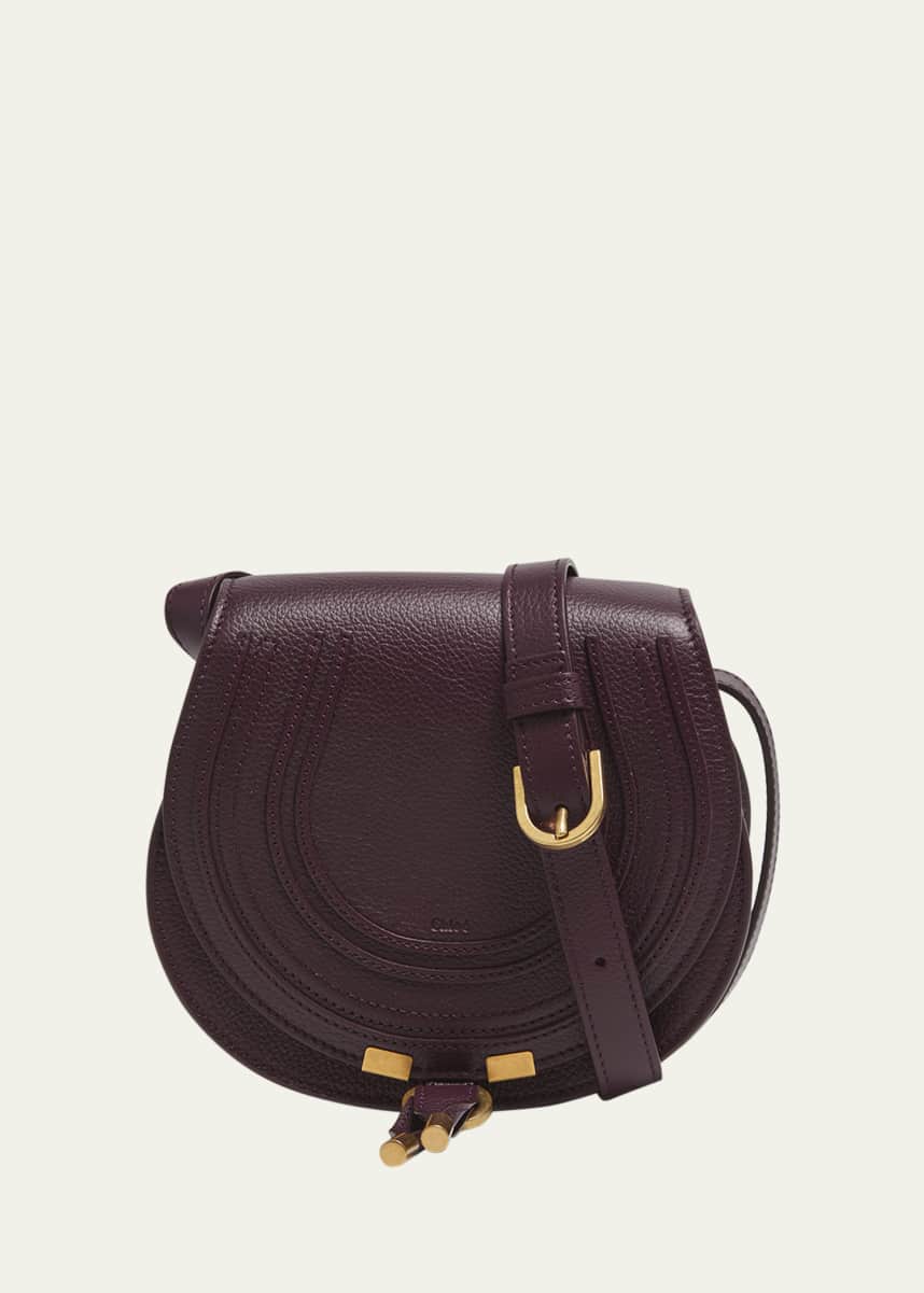 Chloe Marcie Small Crossbody Bag in Grained Calfskin