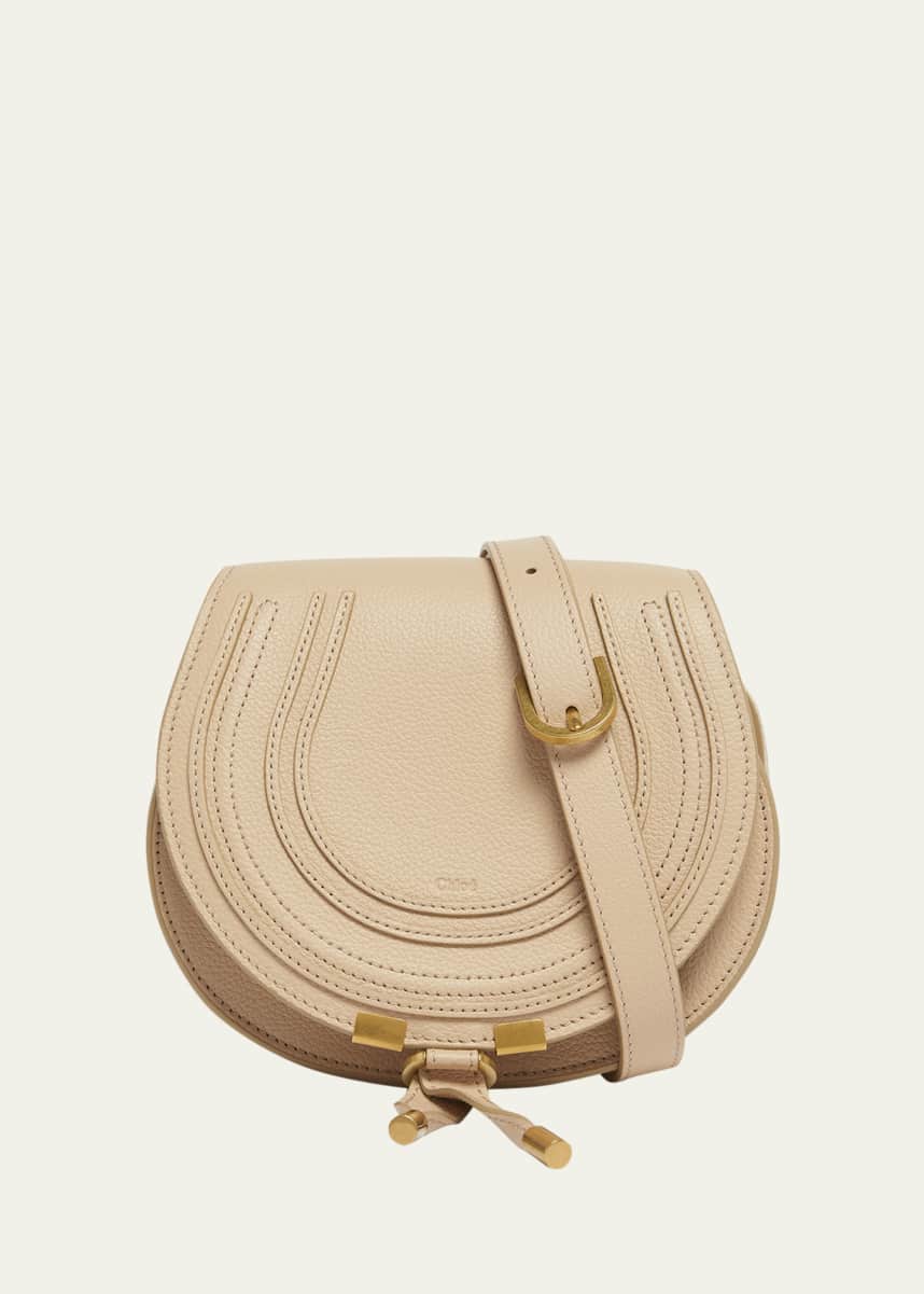 Chloe Marcie Small Crossbody Bag in Grained Calfskin