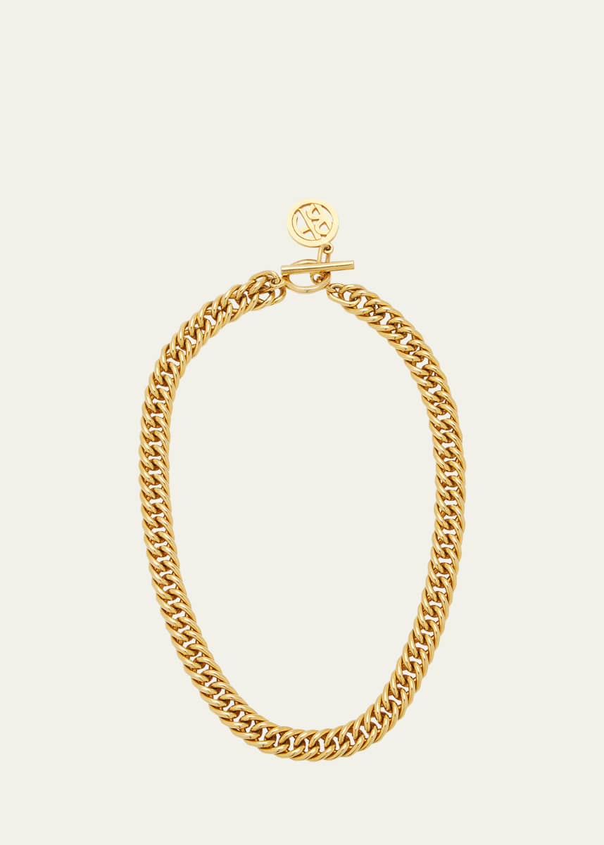 Ben-Amun Gold Chain Toggle Necklace