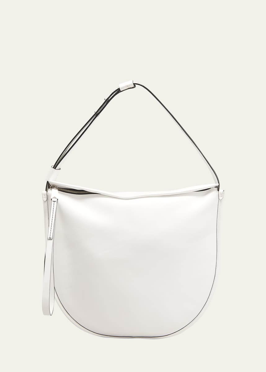 Proenza Schouler White Label Baxter Zip Leather Hobo Bag