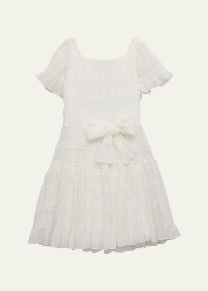 Zoe Girl's Stella Smocked Dress, Size 7-16