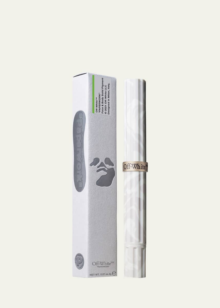 Off-White Paperwork Imprint Face & Body Solid Pigment, Signal