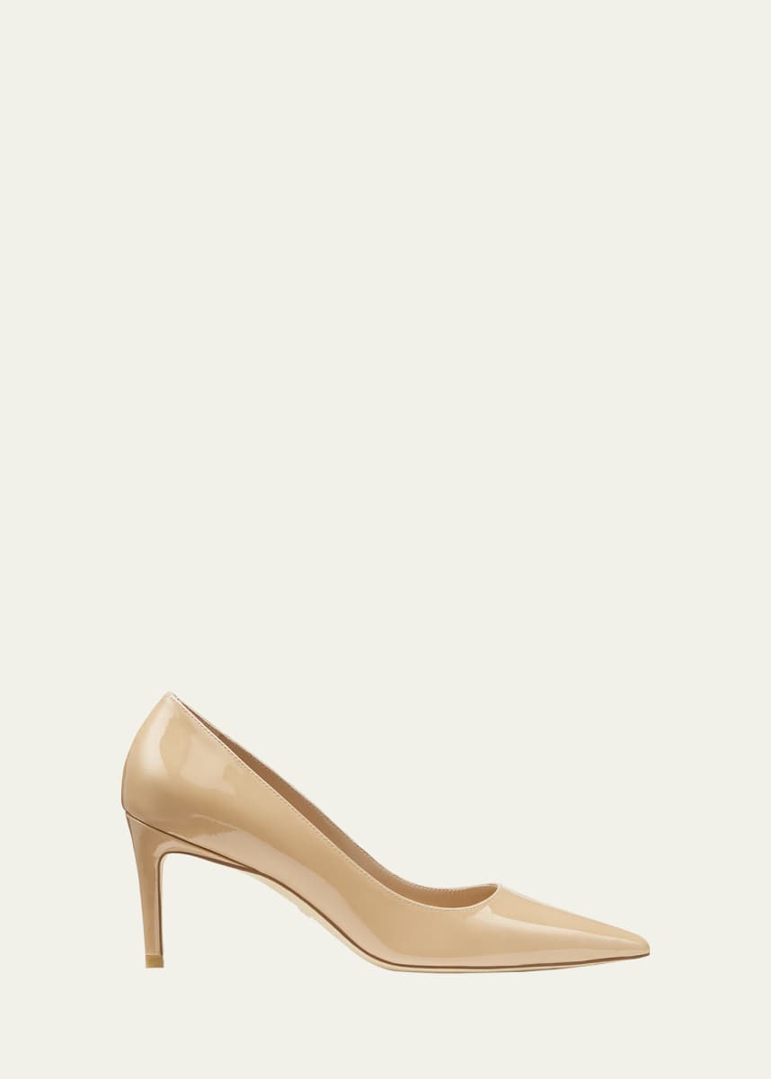 Stuart Weitzman Stuart Leather 75mm Stiletto Pumps
