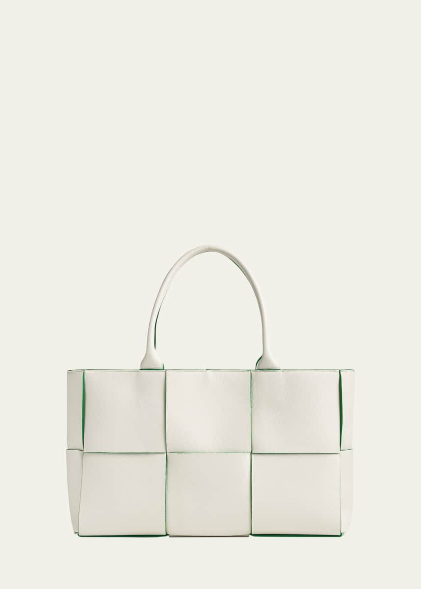 Prada Small Triangle-Embossed Shopper Tote Bag - Bergdorf Goodman