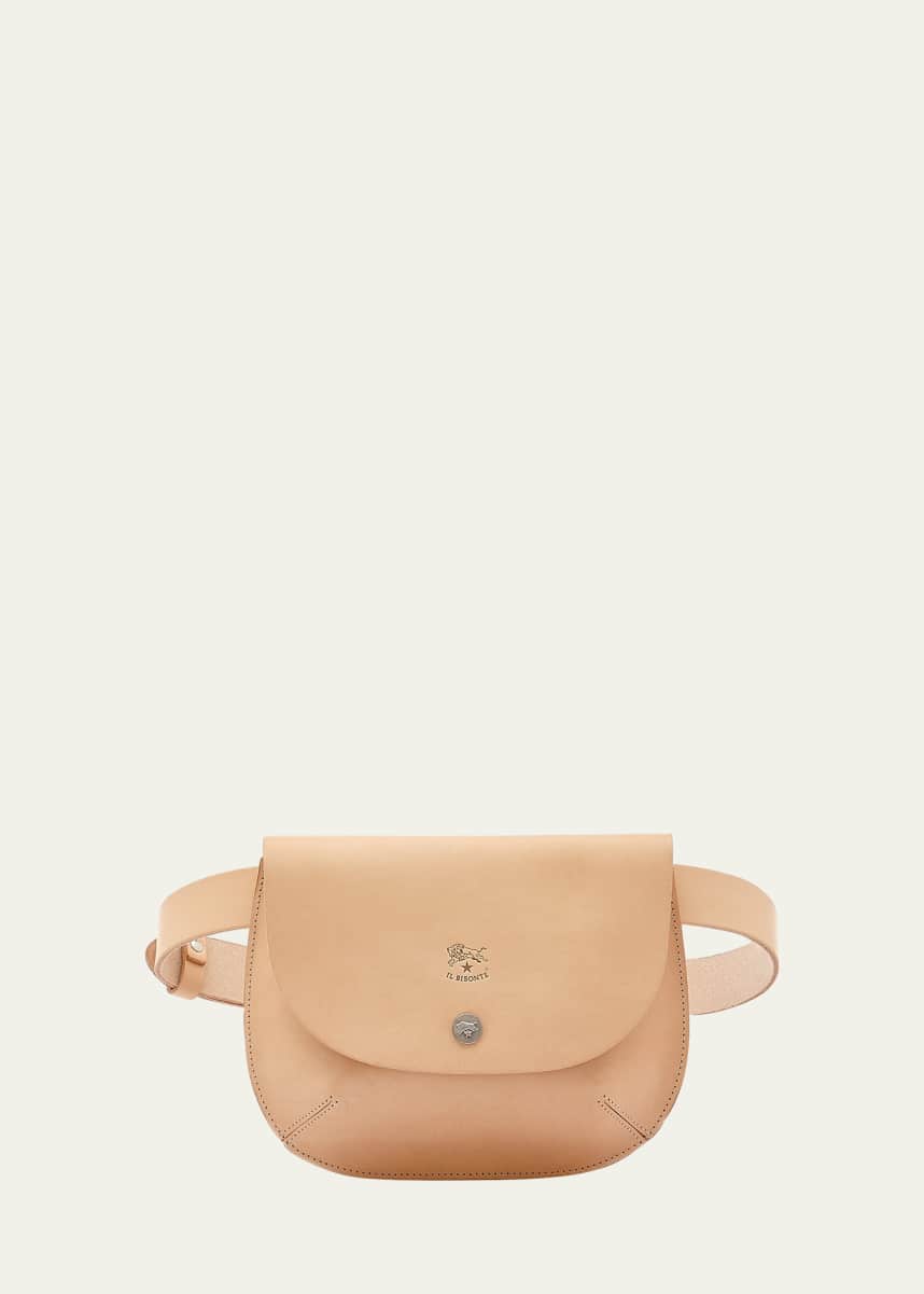Il Bisonte Vachetta Leather Belt Bag