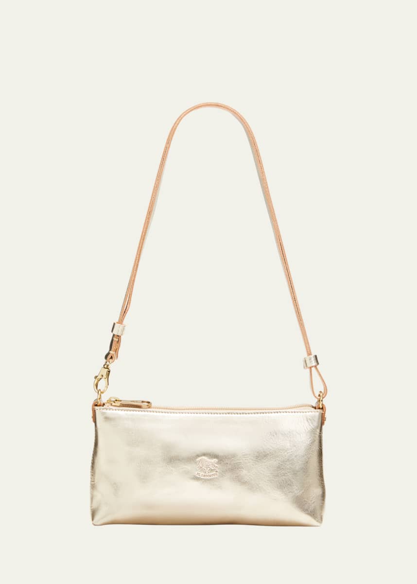 Il Bisonte Lucia Vachetta Leather Shoulder Bag