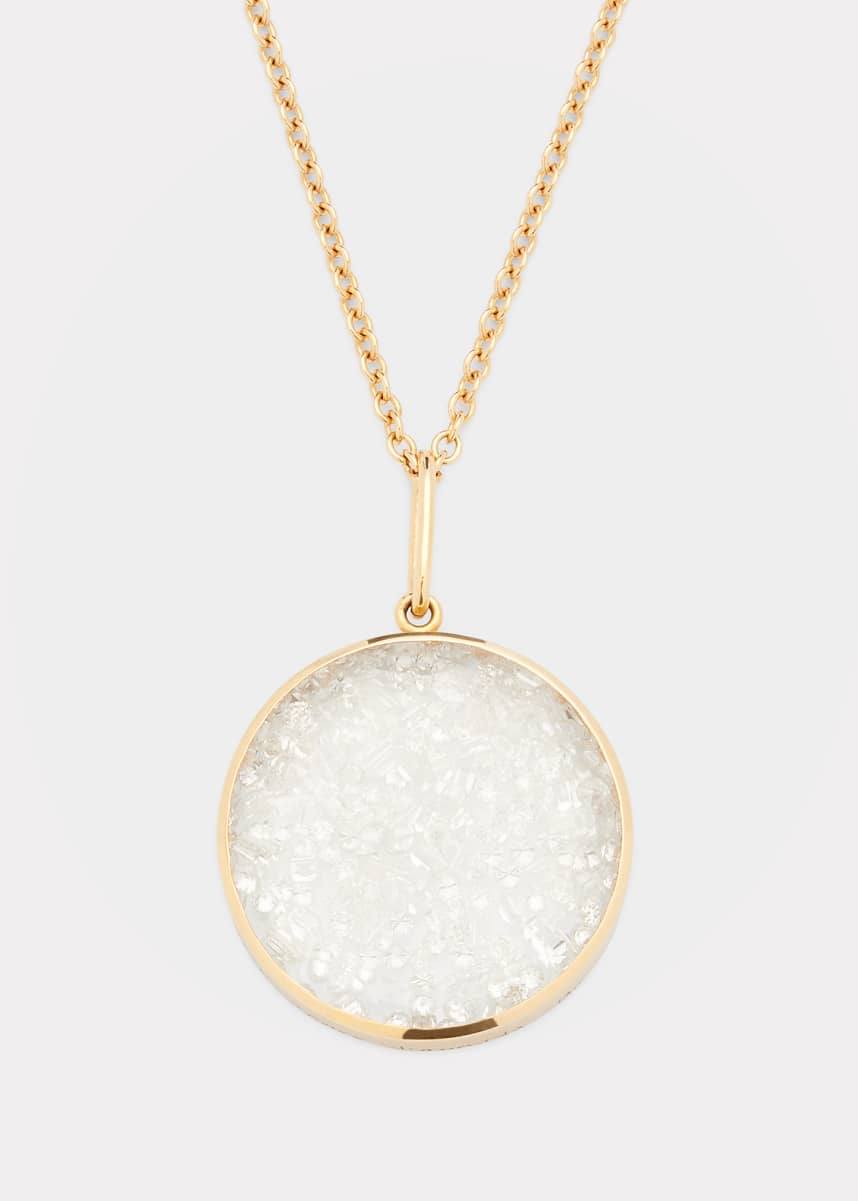 Moritz Glik Core Kaleidoscope Shaker Pendant Necklace with Diamonds