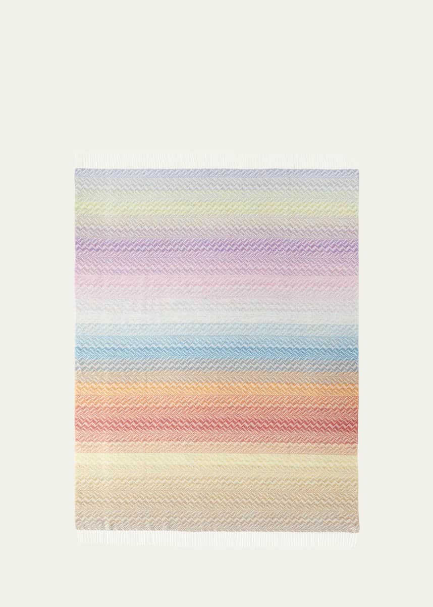 Missoni Home Bastien Wool-Blend Throw Blanket
