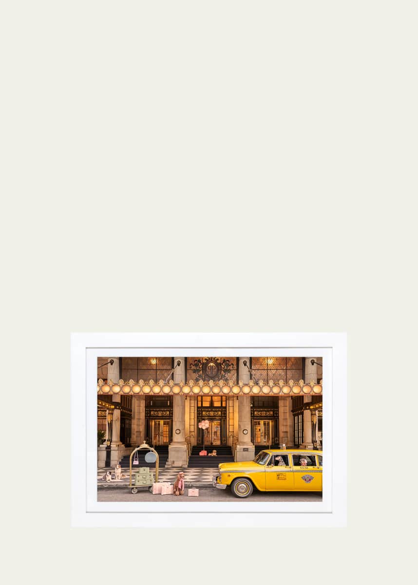 Gray Malin Welcome To The Plaza Hotel Mini Print