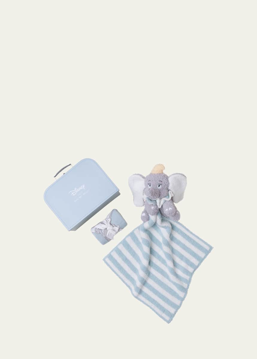 Barefoot Dreams Kid's CozyChic Ultra Lite Dumbo 3-Piece Infant Gift Set, Size 3M-18M