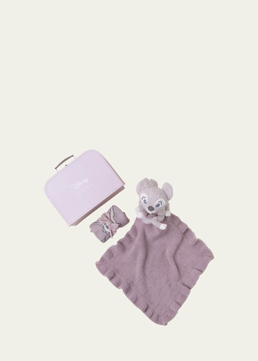 Barefoot Dreams Kid's CozyChic Ultra Lite Bambi 3-Piece Infant Gift Set, Size 3M-18M