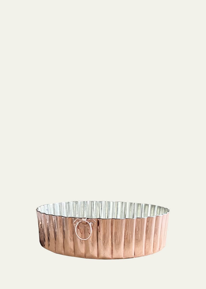 Coppermill Kitchen Vintage-Inspired Copper Fluted Cake Pan