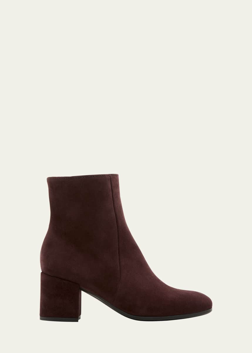 La Canadienne Joanie Suede Ankle Booties