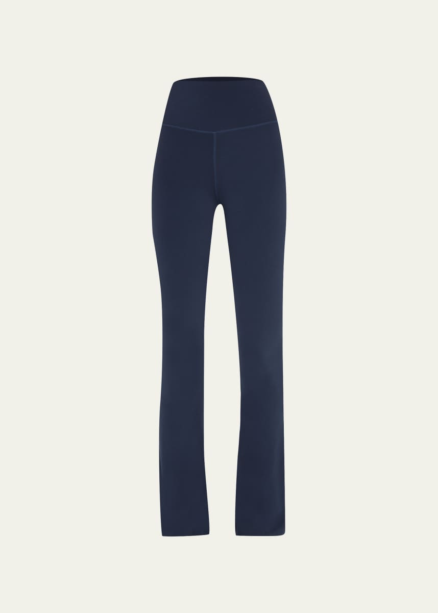 ALO Yoga, Pants & Jumpsuits, Alo Yoga Airbrush Bootcut Flare Pants  Leggings Navy Blue Size Small