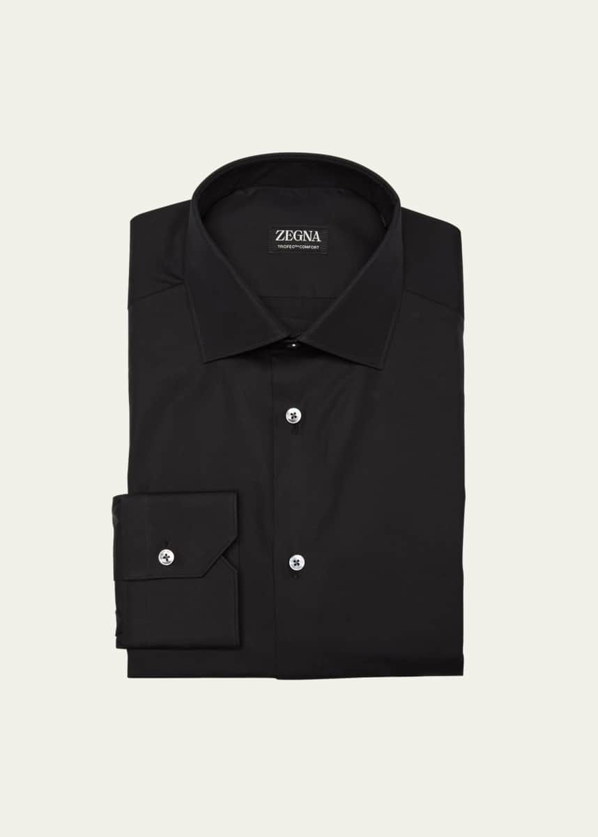 ZEGNA Men's Trofeo Comfort Cotton Dress Shirt