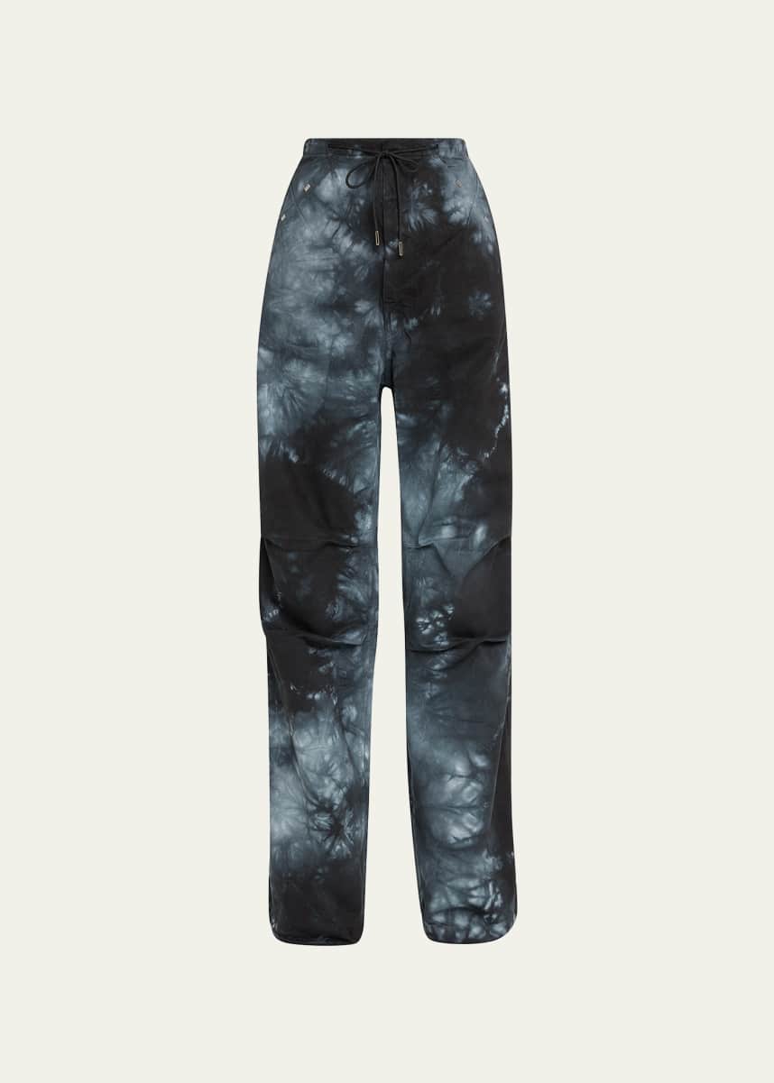 tie dye drawstring joggers