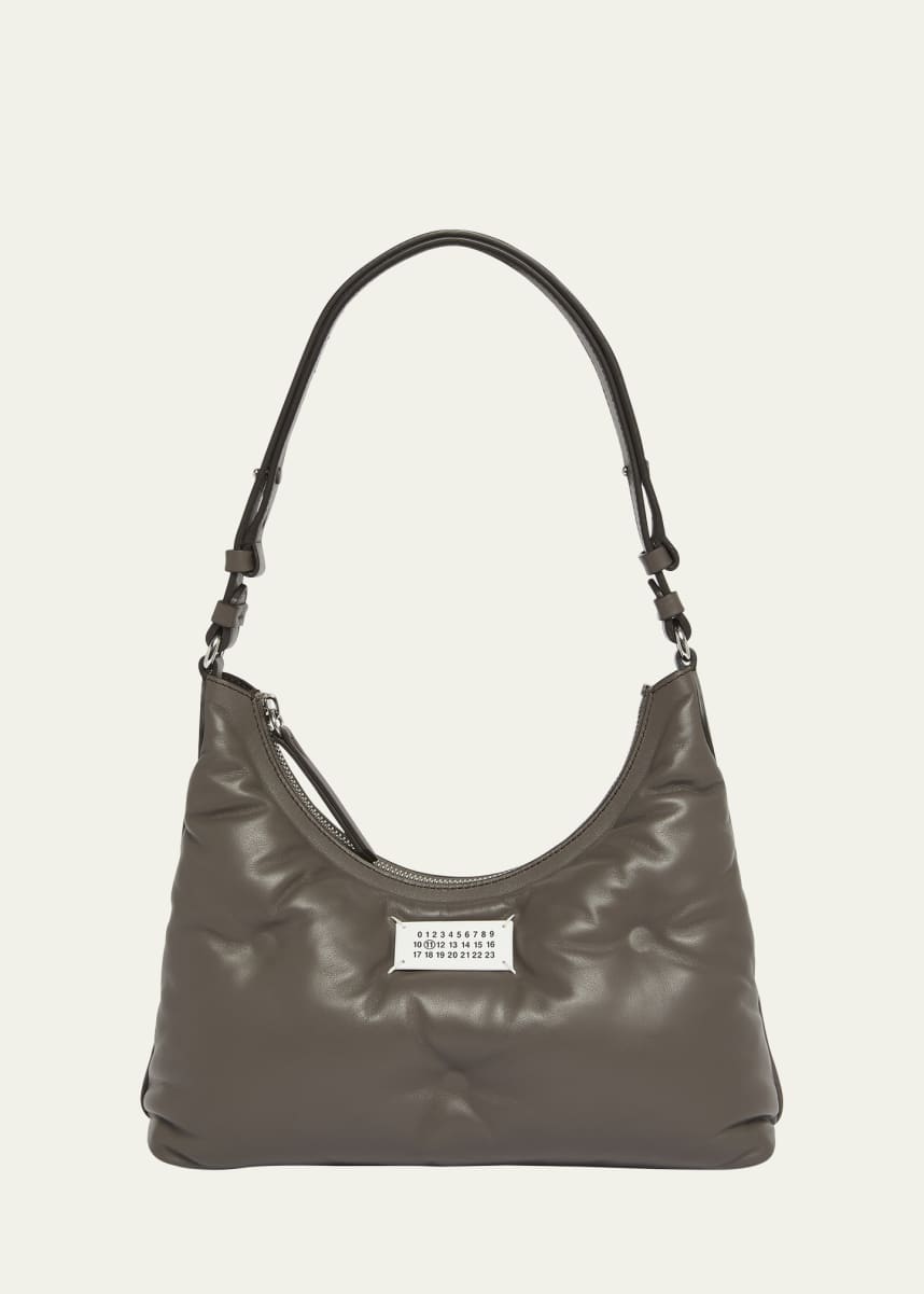 Maison Margiela Glam Slam Small Puffy Leather Shoulder Bag