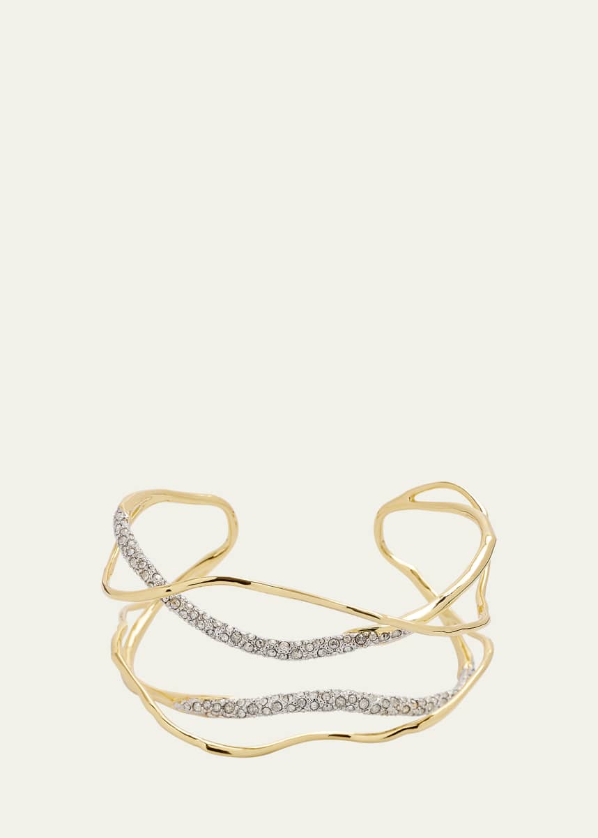 Alexis Bittar Solanales Crystal Cuff Bracelet