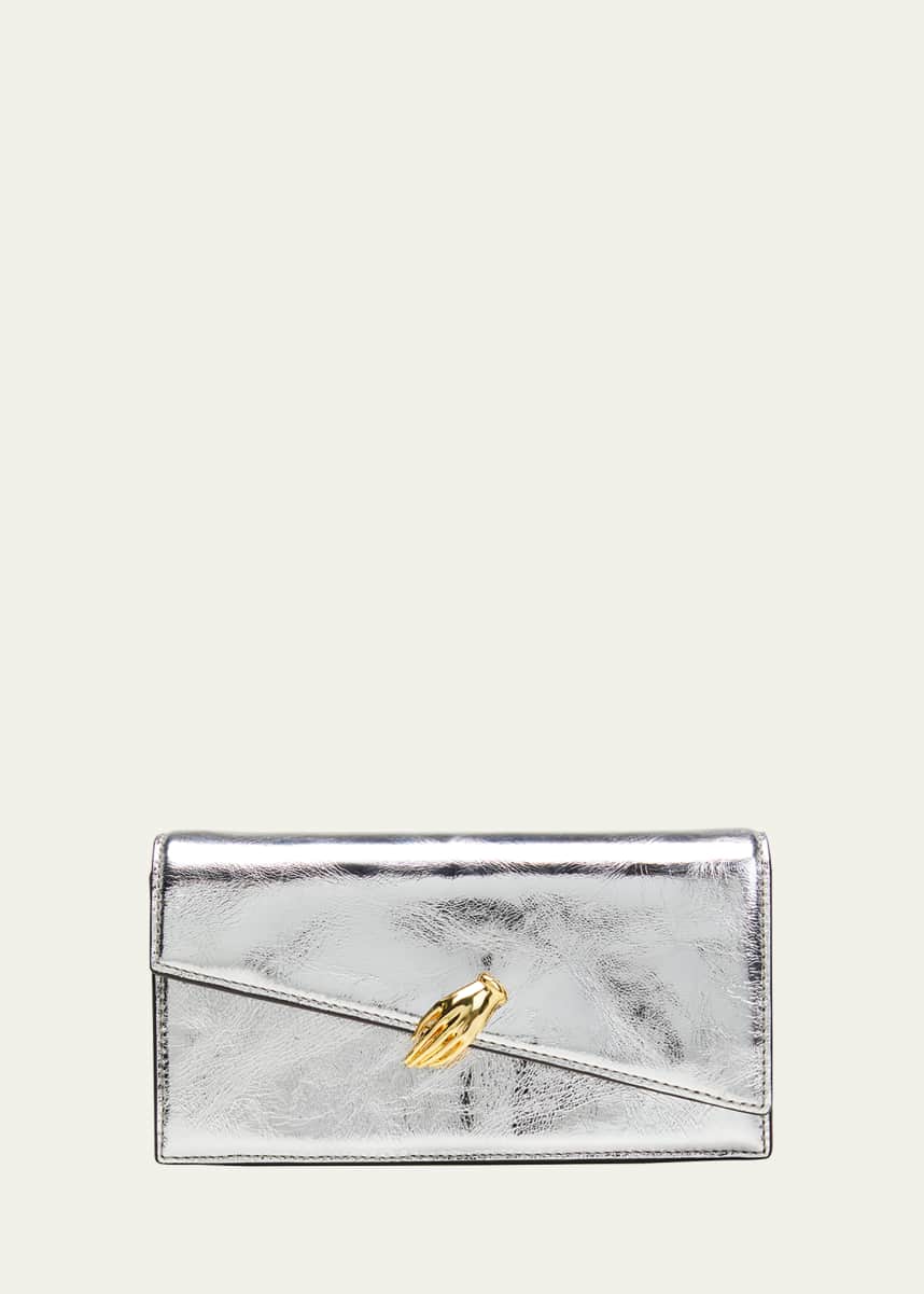 Saint Laurent black monogram chain wallet $1650 @ ysl.com My dream