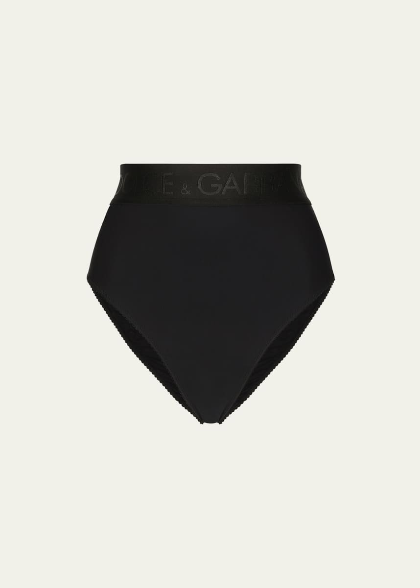 Dolce&Gabbana High-Cut Logo Briefs