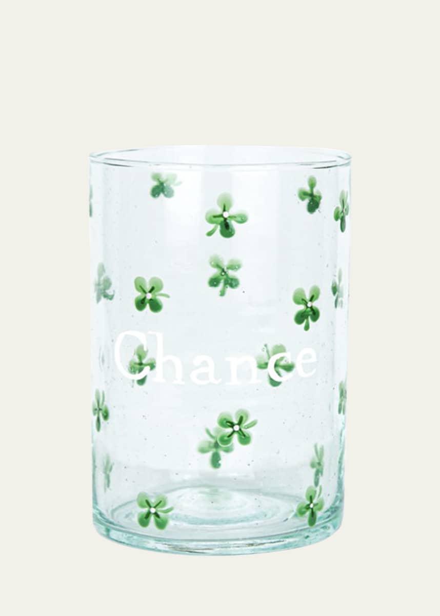MARIN MONTAGUT Trefle Chance Drinking Glass
