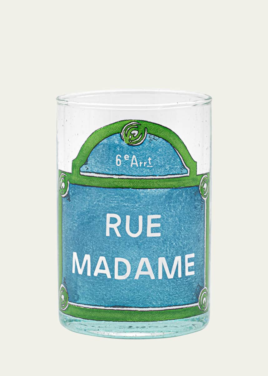 MARIN MONTAGUT Rue Madame Drinking Glass