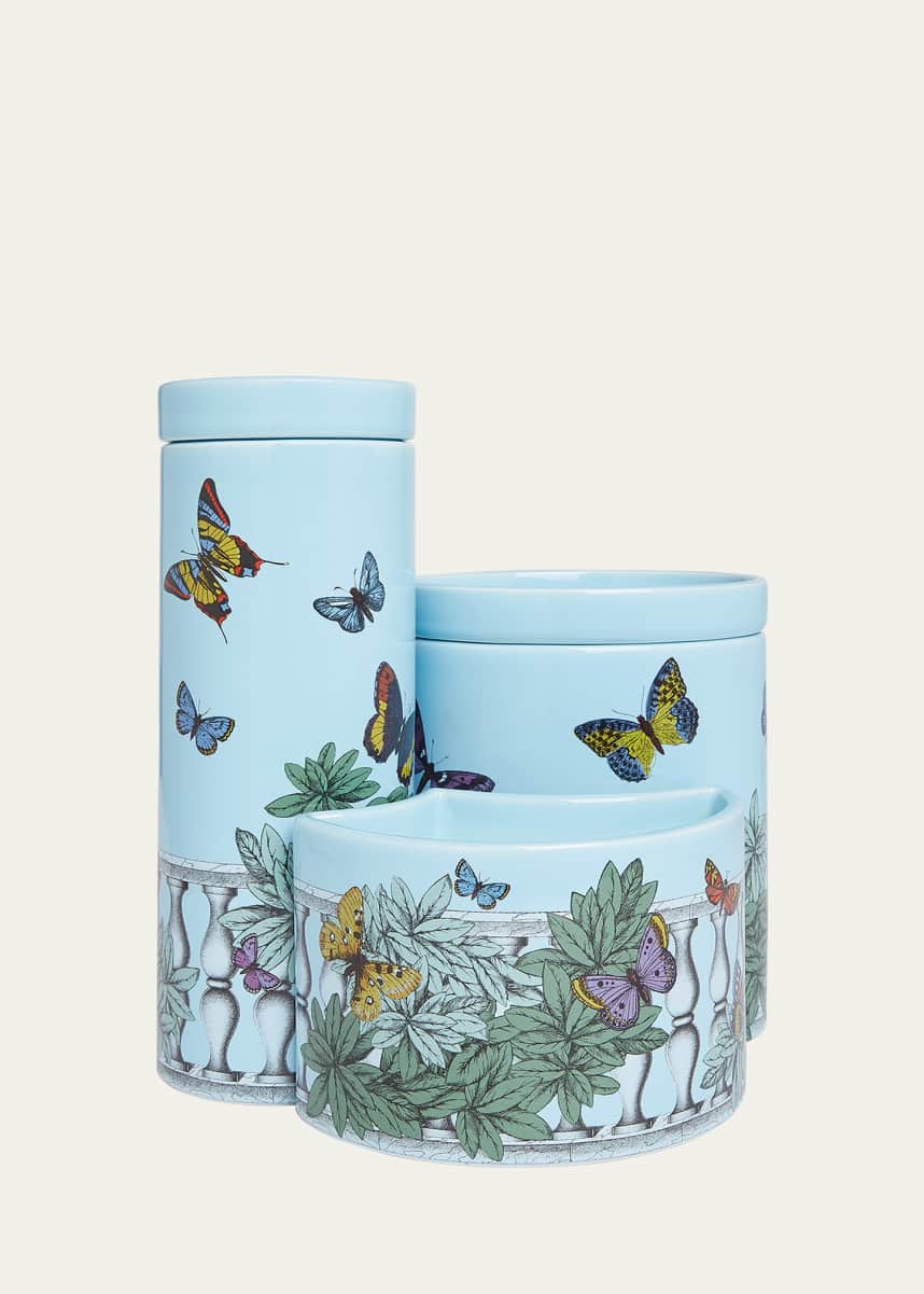 Fornasetti Giardino Segreto Candles - Set of 3, 2350g