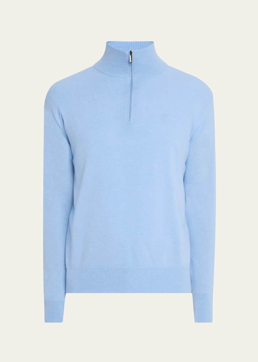 Massimo Alba Men's Cashmere Half-Zip Sweater