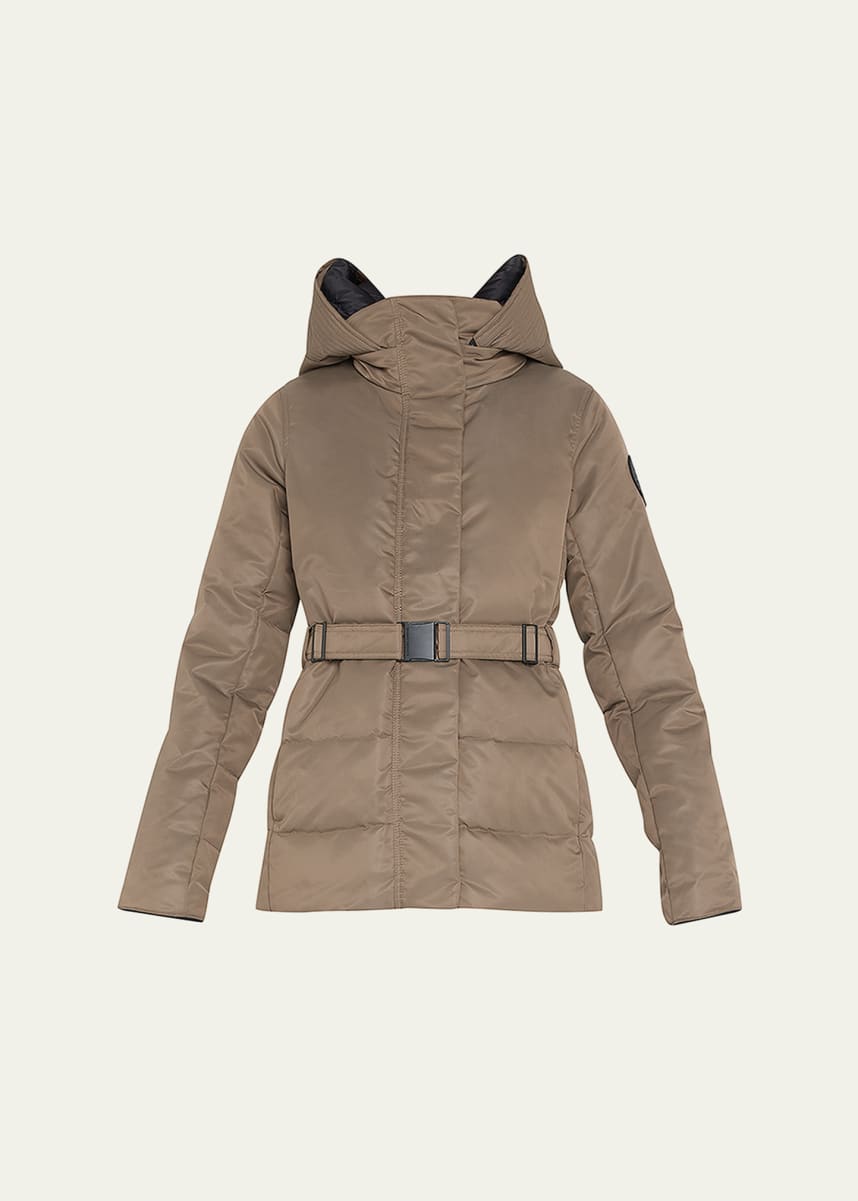 Mckenna down quilted jacket andrew marc top