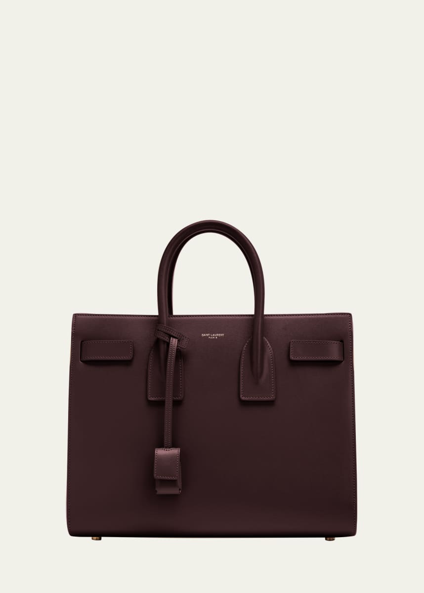 Saint Laurent Sac De Jour Small Top-Handle Bag in Smooth Leather