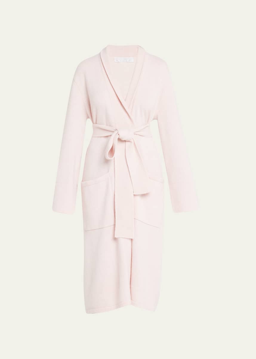 Arlotta Cashmere Cashmere Shawl-Collar Robe