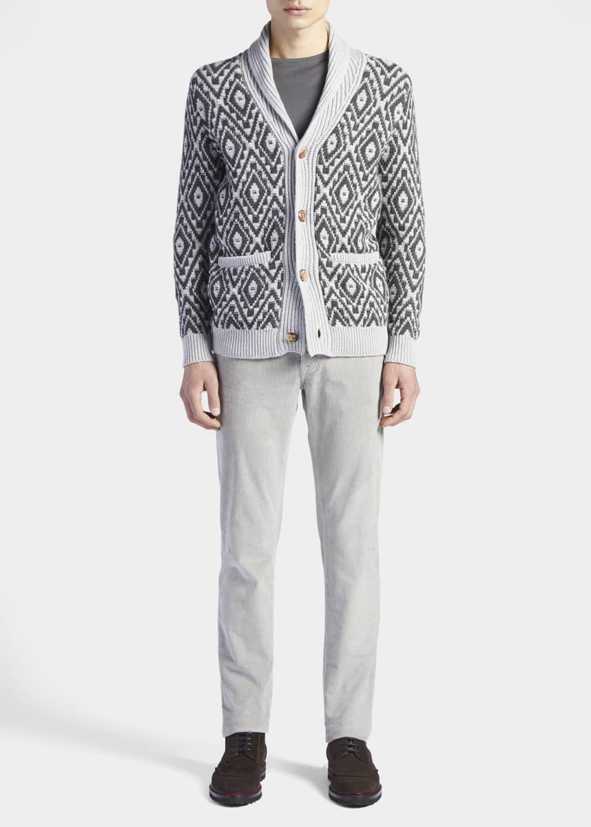 $770 Dolce & Gabbana Men's Blue Silk Cashmere V Neck Ribbed Sweater  Sweatshirt S Kleidung & Accessoires LA2353561