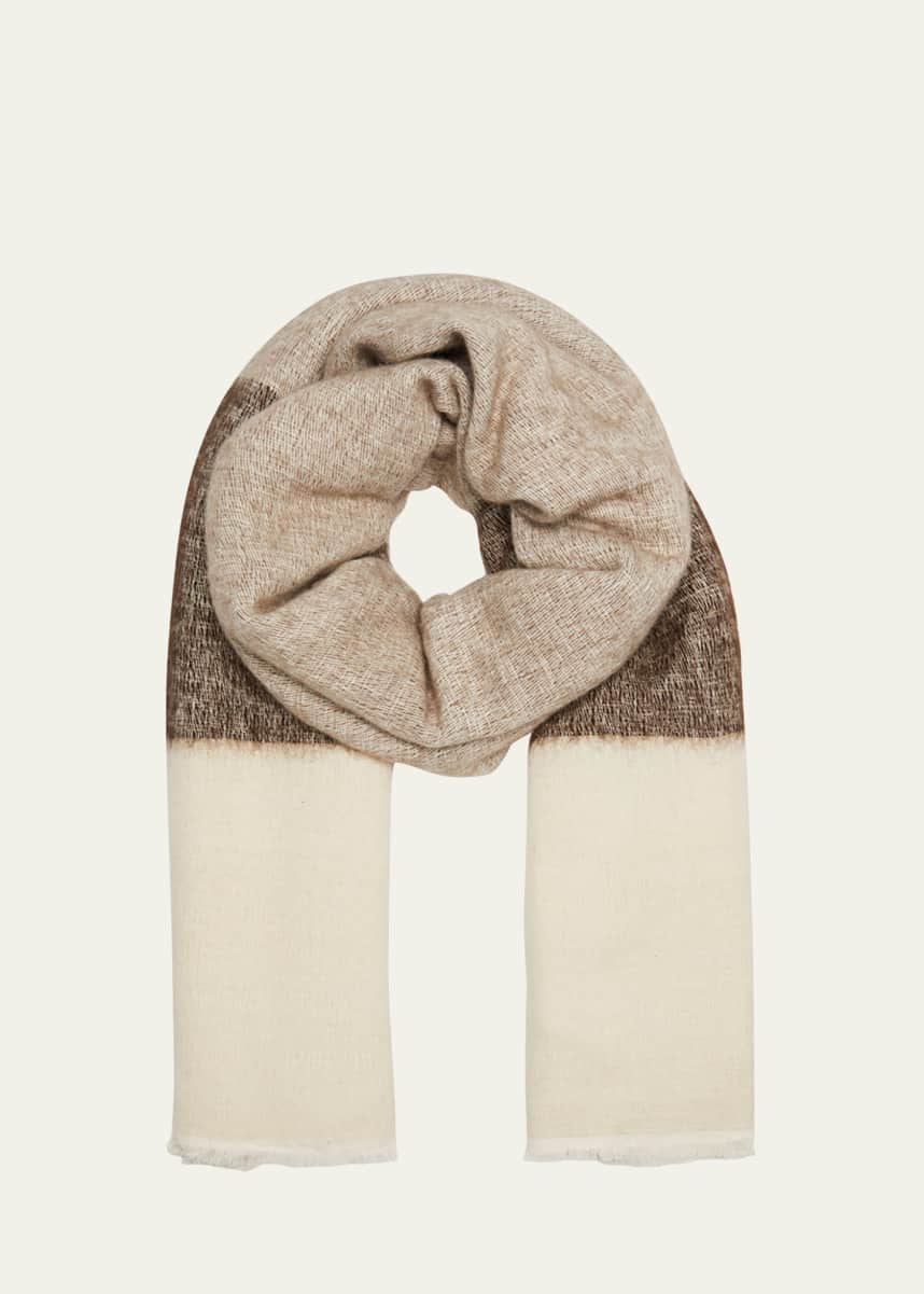 Denis Colomb Hokkaido Color-Block Shawl