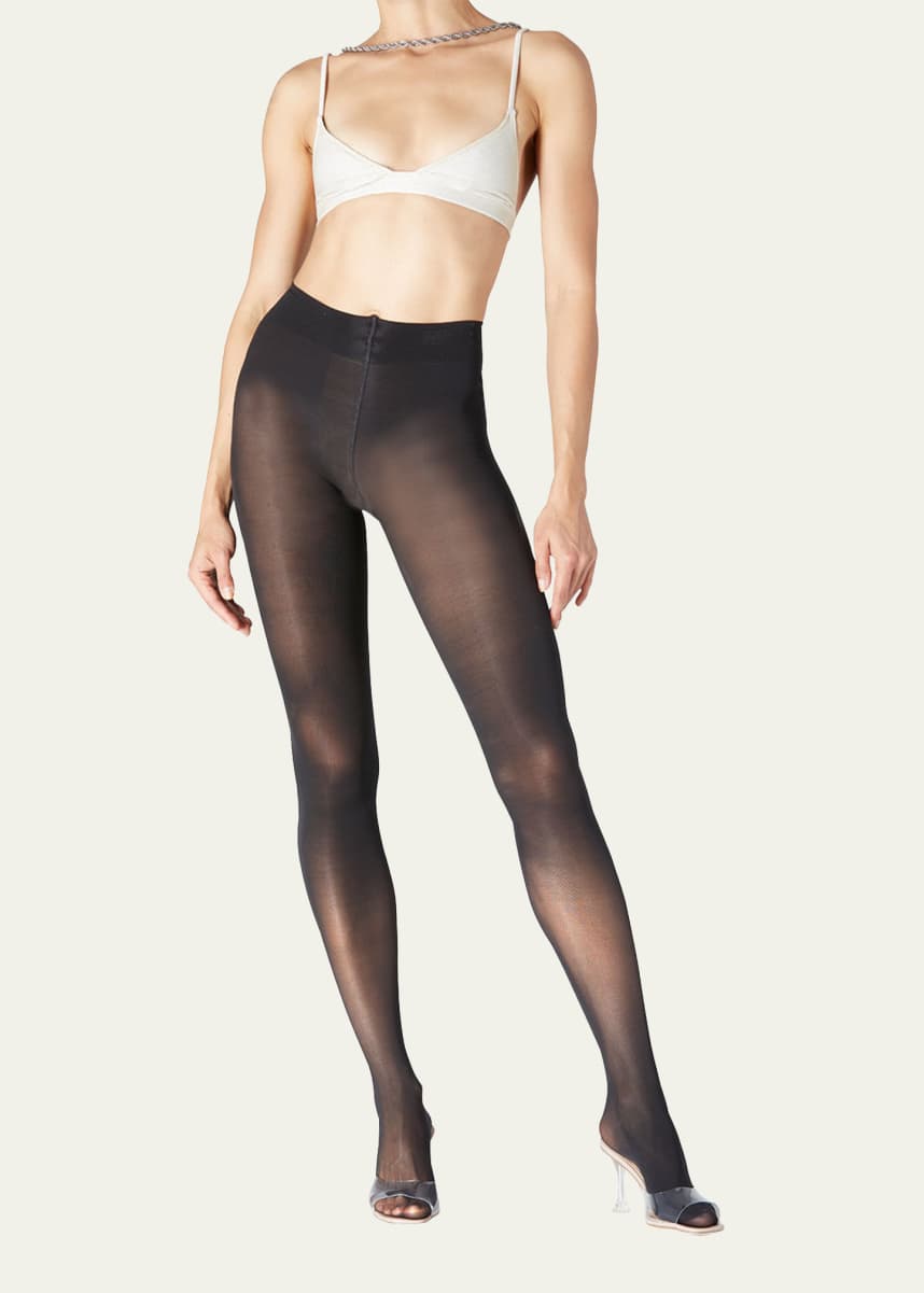 Stems Run-Resistant Opaque Tights