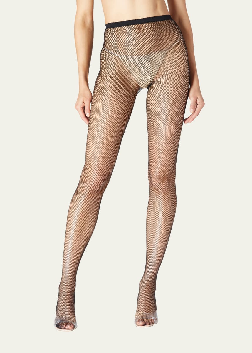 Stems Micro Fishnet Tights