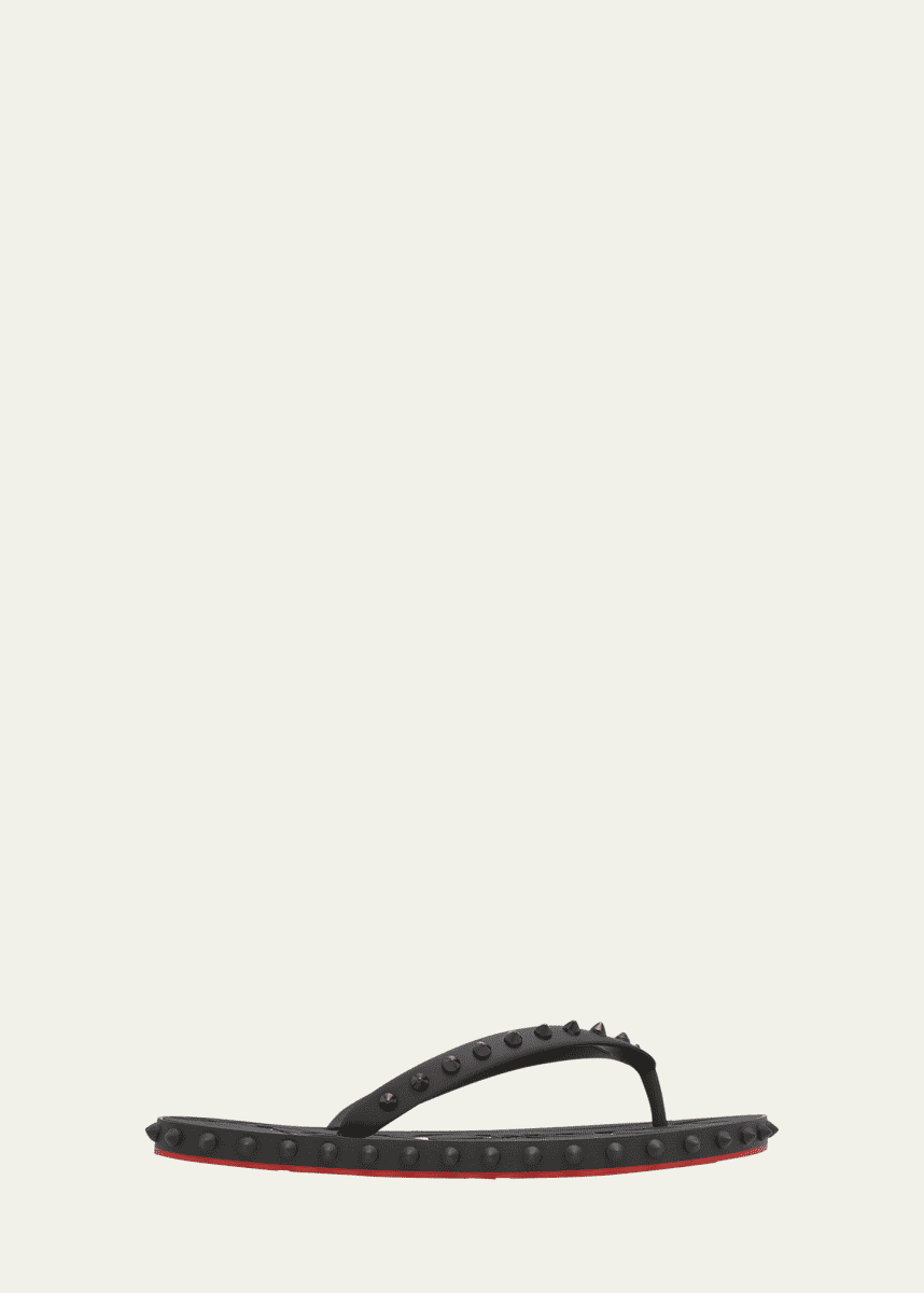 Designer rubber flip flops sales