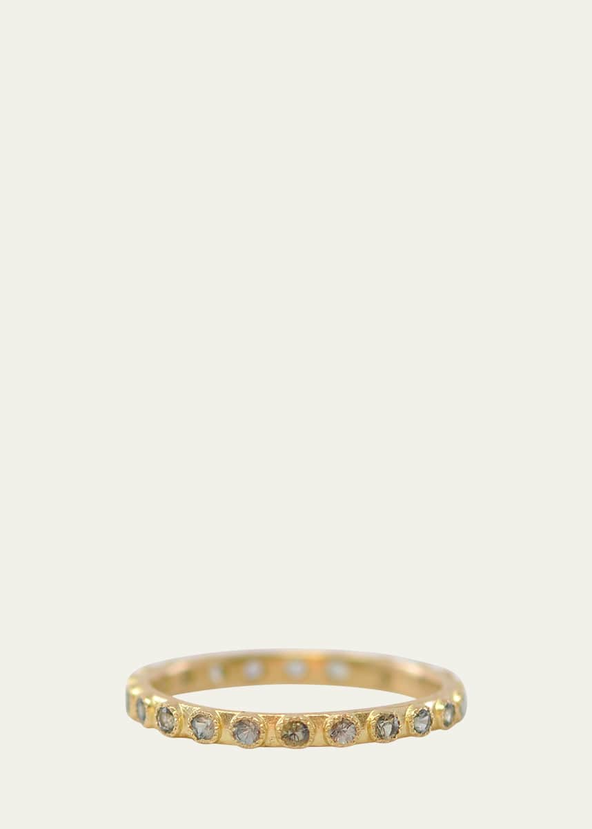 Armenta Sueno 18K Stack Band with Sapphires