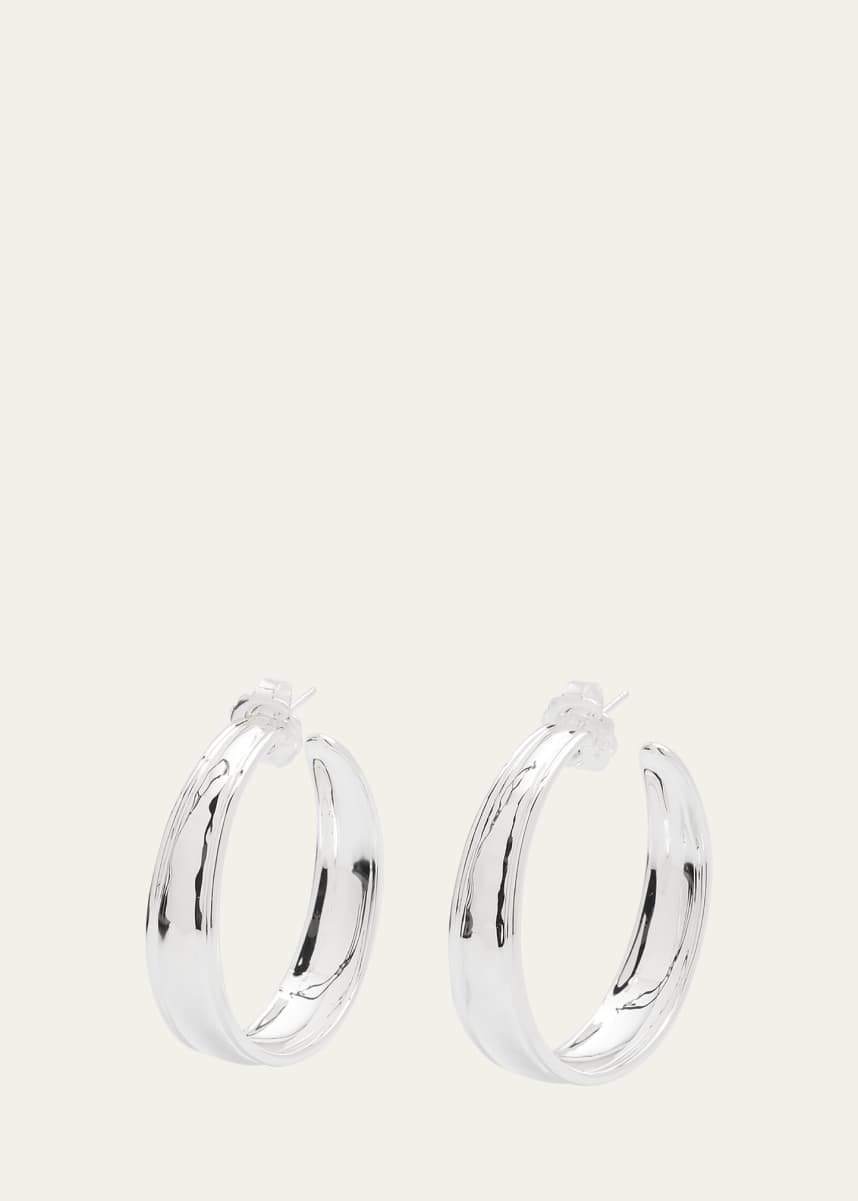 Ippolita Goddess Hoop Earrings in Sterling Silver