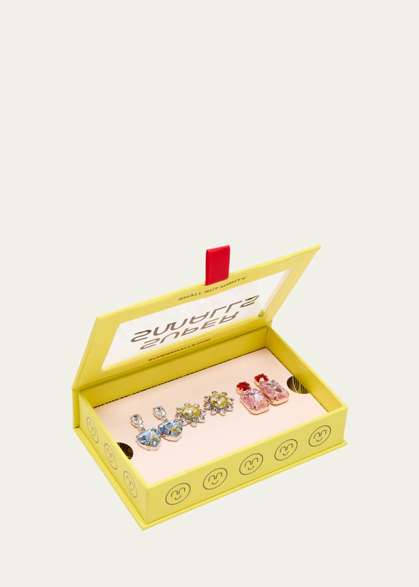 Super Smalls Kids' Dinner Movie Clip-On Earrings Set